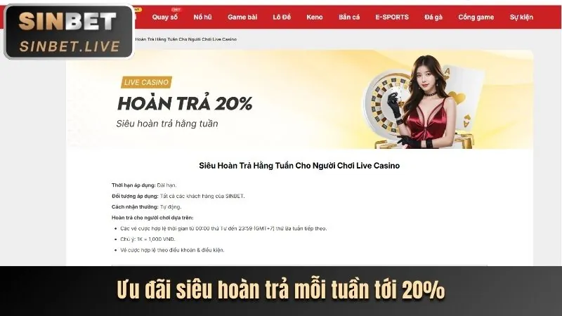 Các loại tiền thưởng casino và cách nhận